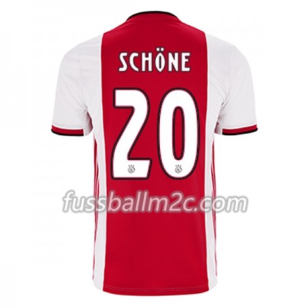 Fußballtrikots Ajax Amsterdam Lasse Schöne 20 Heim Trikotsatz 2019-2020 Fußballtrikots Ajax Amsterdam Lasse Schöne 20 Heim Trikotsatz 2019-2020